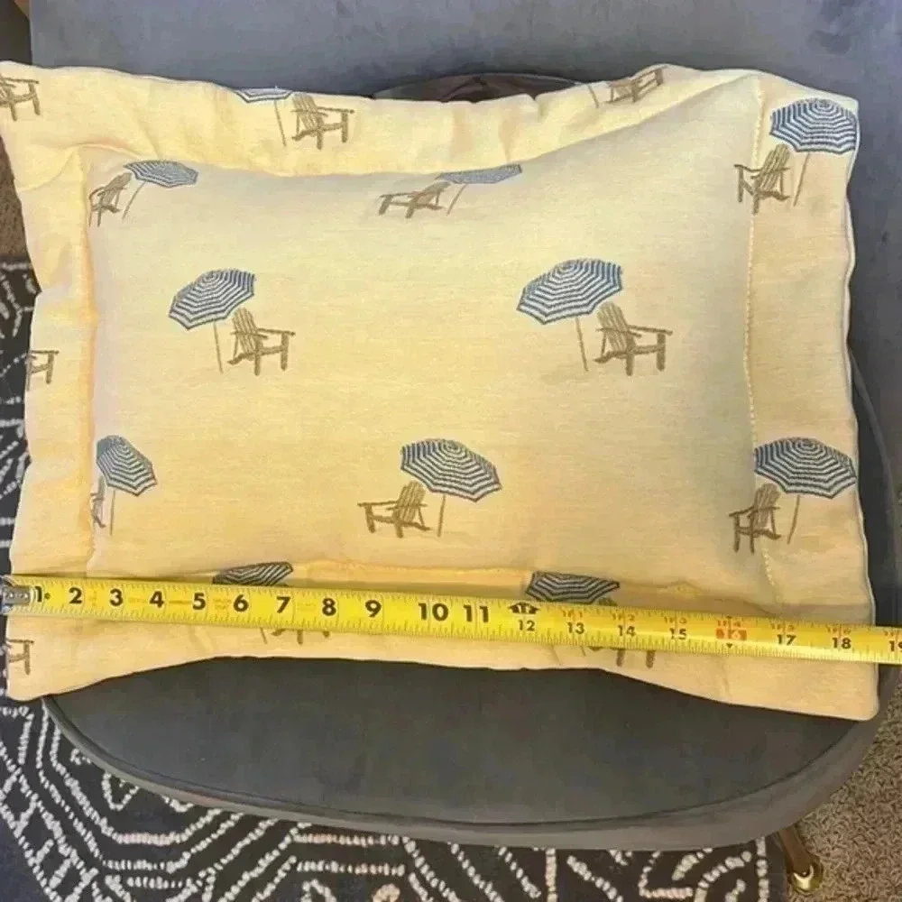 Beach Themed Accent Throw Pillow